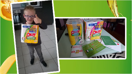 Arrivée des packs Okay Compressé