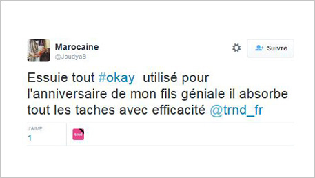 trnder rizou31 a déjà partagé son avis sur Okay sur Twitter