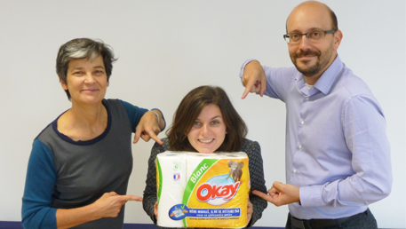 L'équipe marketing Okay