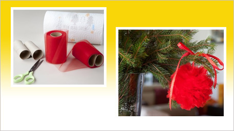 Une boule de Noël avec Okay