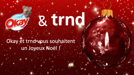 trnd et Okay vous souhaitent un Joyeux Noël