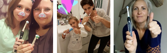 Nos trnders conquis par le brossage électrique Oral-B