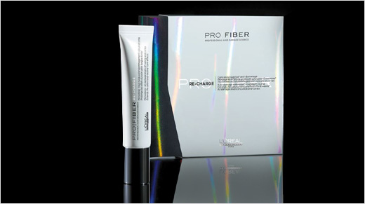 … et avec la Recharge PROFIBER : des monodoses à utiliser tous les 4 shampoings à la place du masque ou du soin réparateur, pour réactiver le soin reçu en salon.