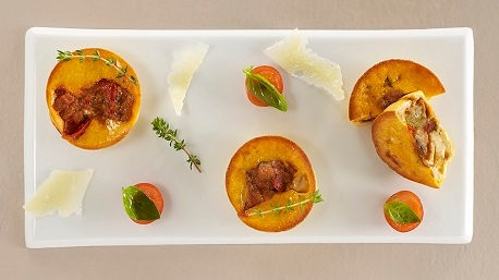 Le Flan de Ratatouille & parmesan.