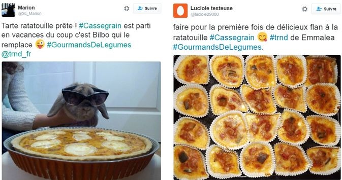 #GourmandsDeLegumes, #Cassegrain !