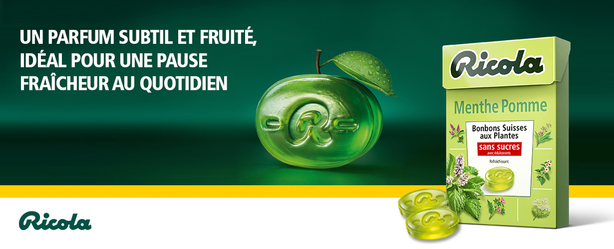 RICOLA Menthe Pomme