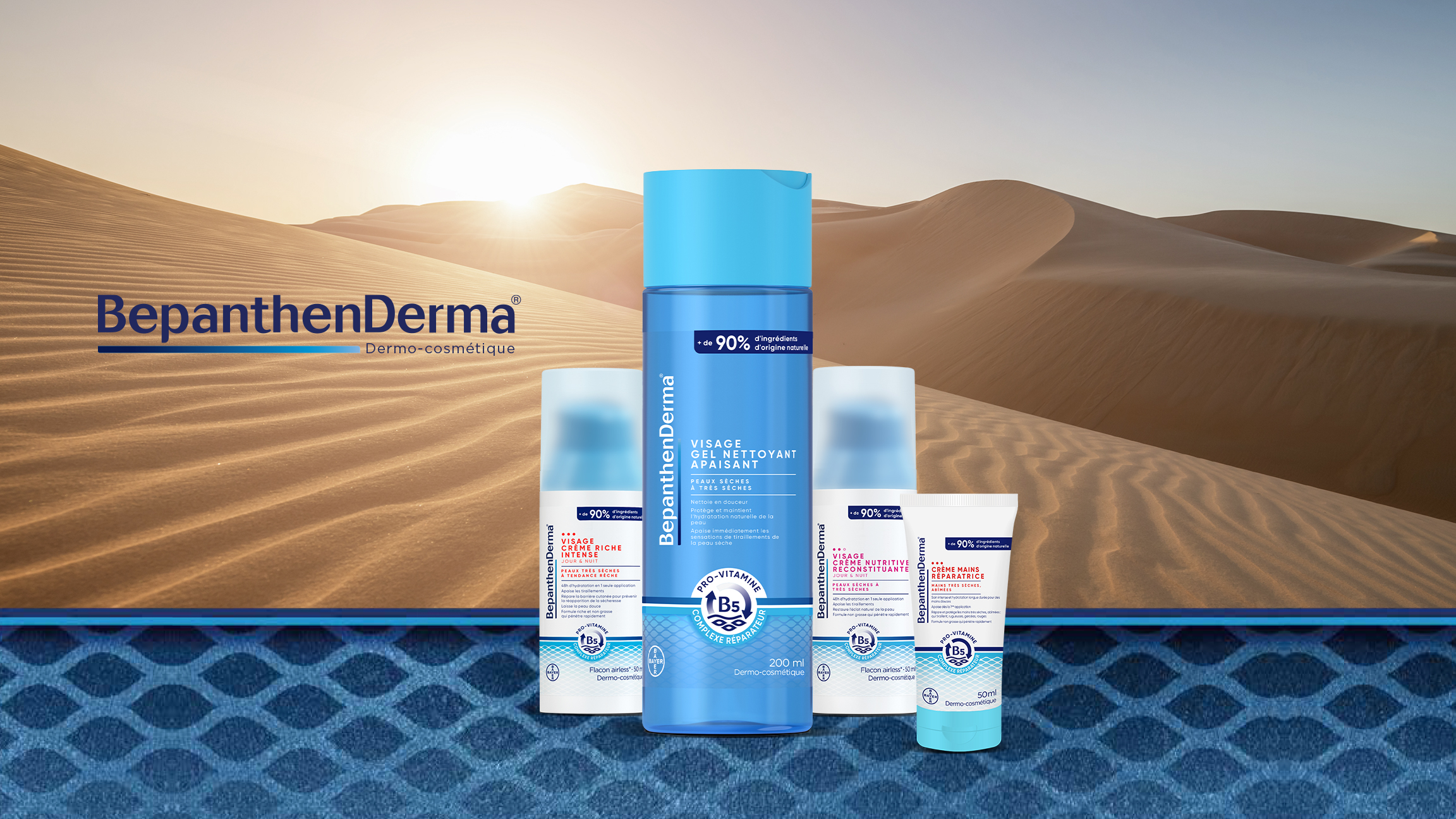 La gamme BepanthenDerma® s’agrandit avec les produits visage et mains