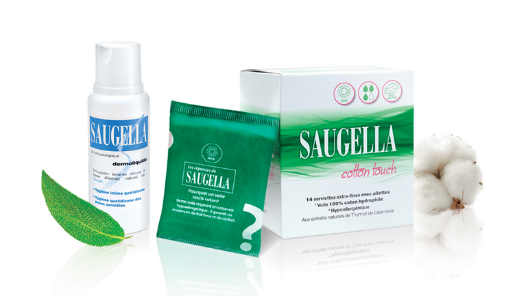 Saugella et ses produits d'hygiène intime