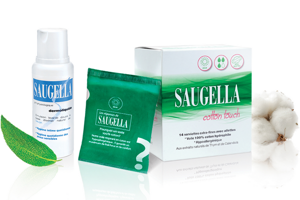 Saugella et ses produits d'hygiène intime