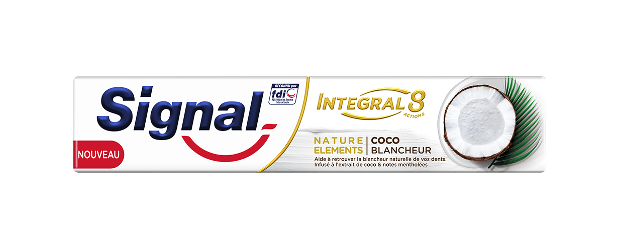 L’équipe Signal va faire découvrir en avant première à 3 000 trnders le tout premier dentifrice infusé à l'extrait naturel de noix de Coco : Integral 8 Nature Elements Coco Blancheur.