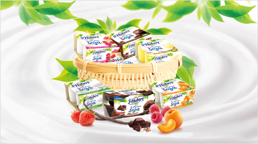 Une gamme de savoureux desserts au soja, pour combler tous les gourmands en quête de bien-être !