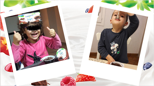 Et les enfants aussi se font plaisir ! :) (à partir de 3 ans, dans le cadre d'une alimentation variée, équilibrée et adaptée à chaque tranche d'âge.)