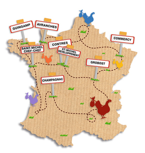 Carte site St Michel