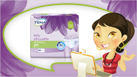 Notre mission de bouche-à-oreille pour TENA Lady Silhouette.