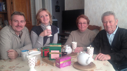 Tea party Twinings en famille