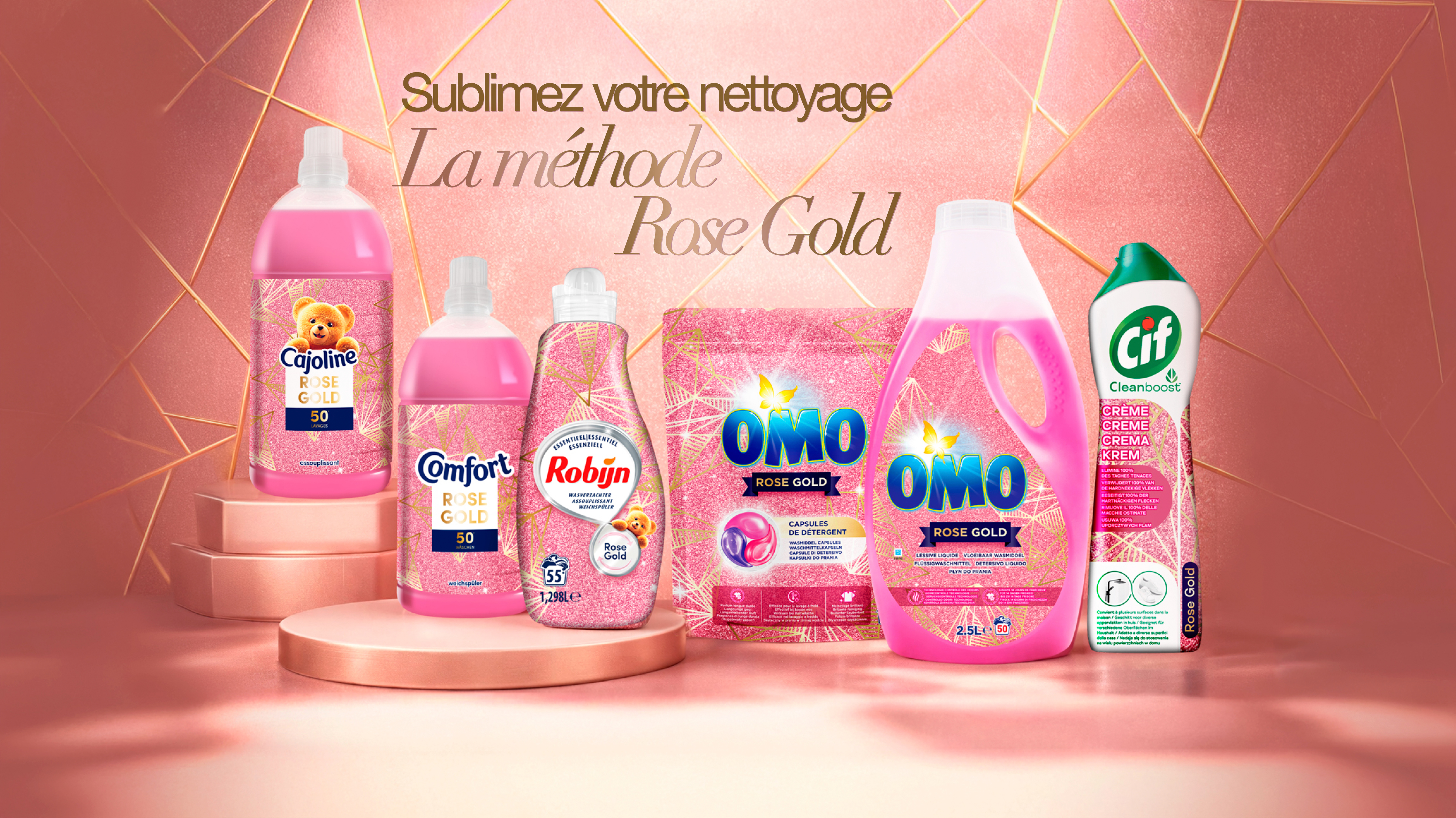 Infos sur Unilever I Gamme Rose Gold - Unilever I Gamme Rose Gold