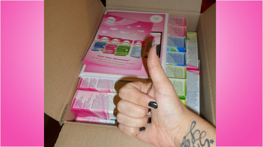 Les packs de bienvenue Veet arrivent