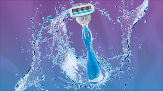  Le rasoir Hydro Silk de Wilkinson existe en 2 versions : la version rechargeable et la version jetable.