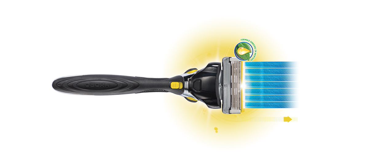 Avec sa formule de gel renforcée au menthol, notre rasage nous laissera une peau douce et fraiche.