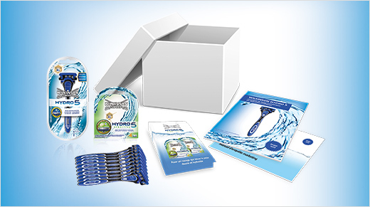Les 5 000 heureux élus recevront un pack Wilkinson Hydro contentant : 1 rasoir Hydro 5 + 1 pack de recharges Hydro 5 Sensitive, ainsi que 9 rasoirs Hydro 5 à partager avec leur entourage.