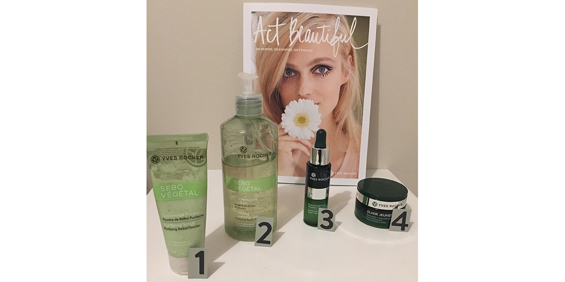 « Ma routine beauté avec les produits Yves Rocher » - trnder sonienne 