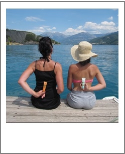 trnder natangele profite d'une journée en plein air avec sa fille pour partager ses astuces beauté de l'été !