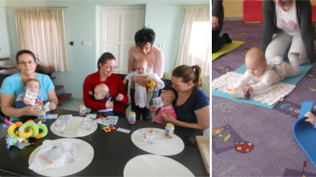 ...izgalmas Bepanthen & Hamánek termékbemutatókat tartott kisgyermekes barátok és ismerősök körében.