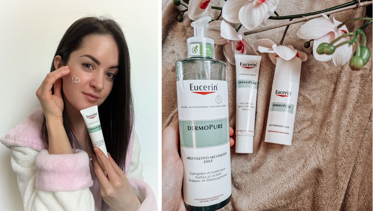  Első benyomásaink az Eucerin DermoPure termékcsaládról