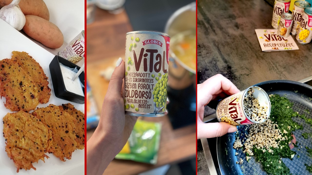 Globus Vital étel inspirációk