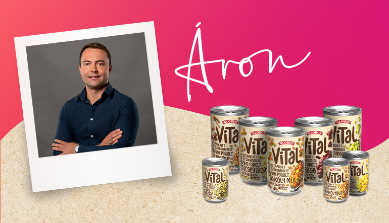 Globus Vital kapcsolattartónk: Áron