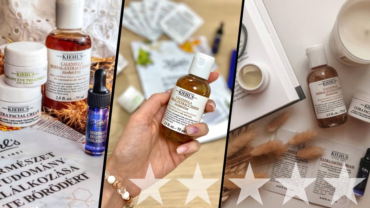 Hány csillaggal értékelitek a Kiehl's arcápolókat?