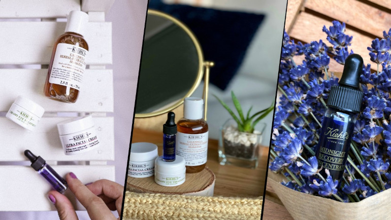 Kiehl's arcápolási rutinunk.