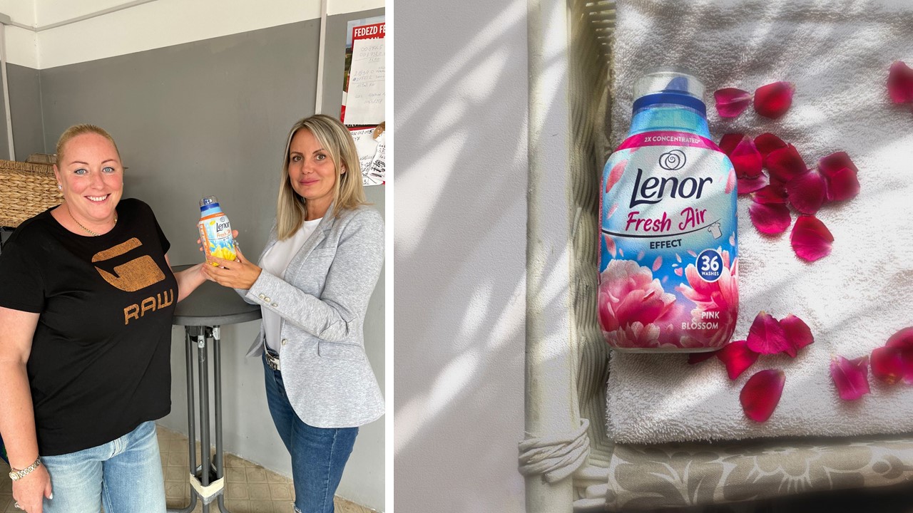  Barátaink véleménye a Lenor Fresh Air öblítőről