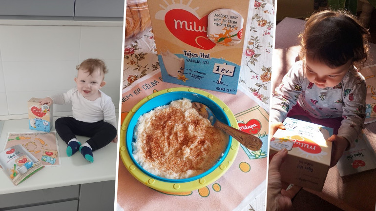 Milupa Tejes ital - Érkeznek az indulócsomagok