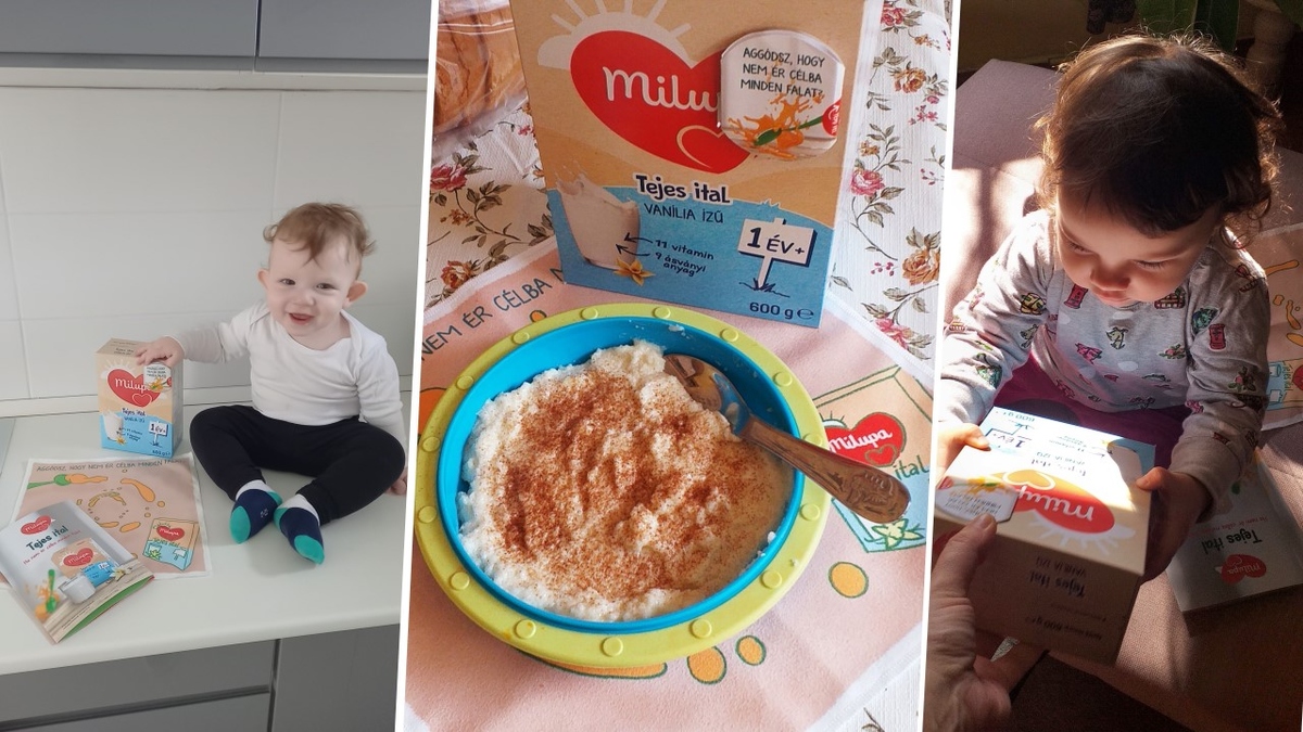 Milupa Tejes ital - Érkeznek az indulócsomagok