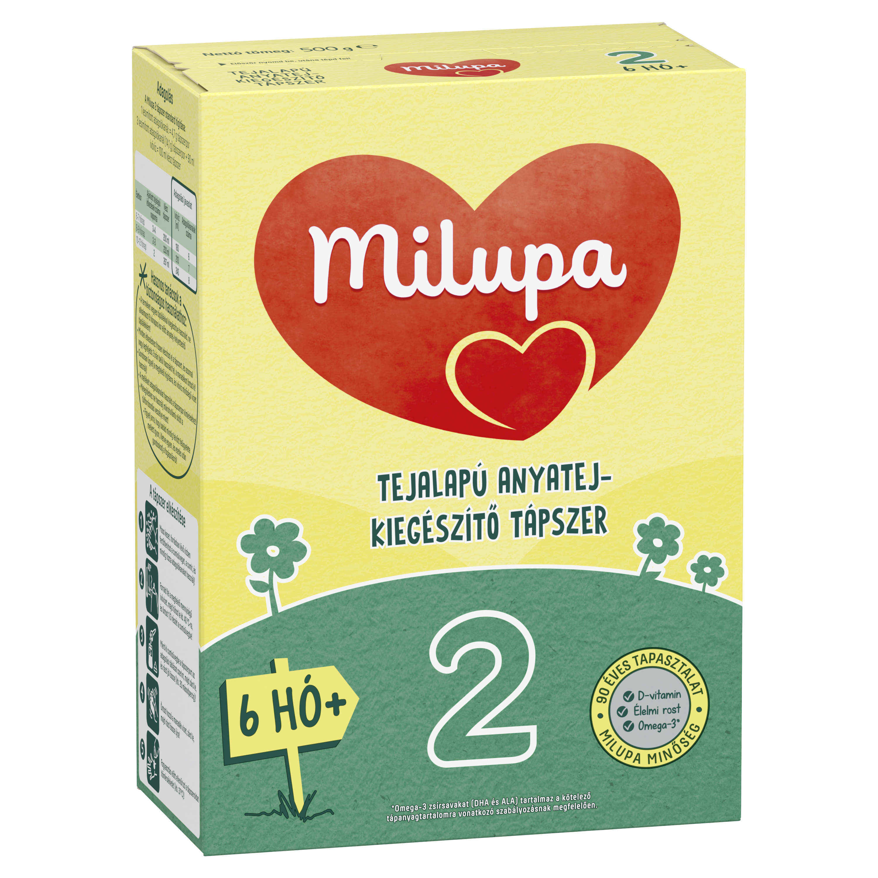 MILUPA 2 ANYATEJ KIEGÉSZÍTŐ TÁPSZER 6 HÓ+