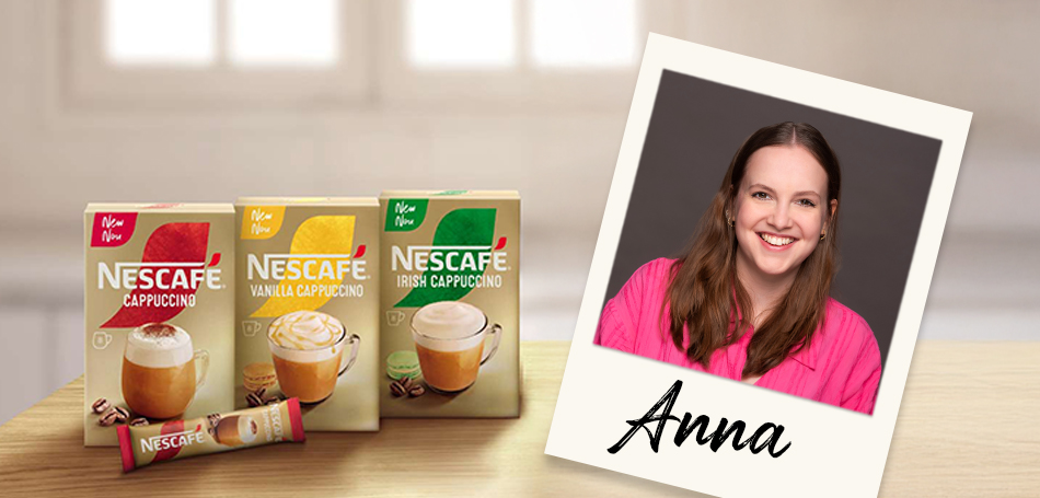 NESCAFÉ Cappuccino kapcsolattartónk: Anna