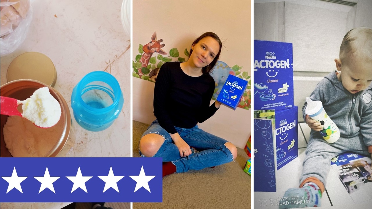 Értékeled a Nestlé Lactogen Junior gyerekitalt!
