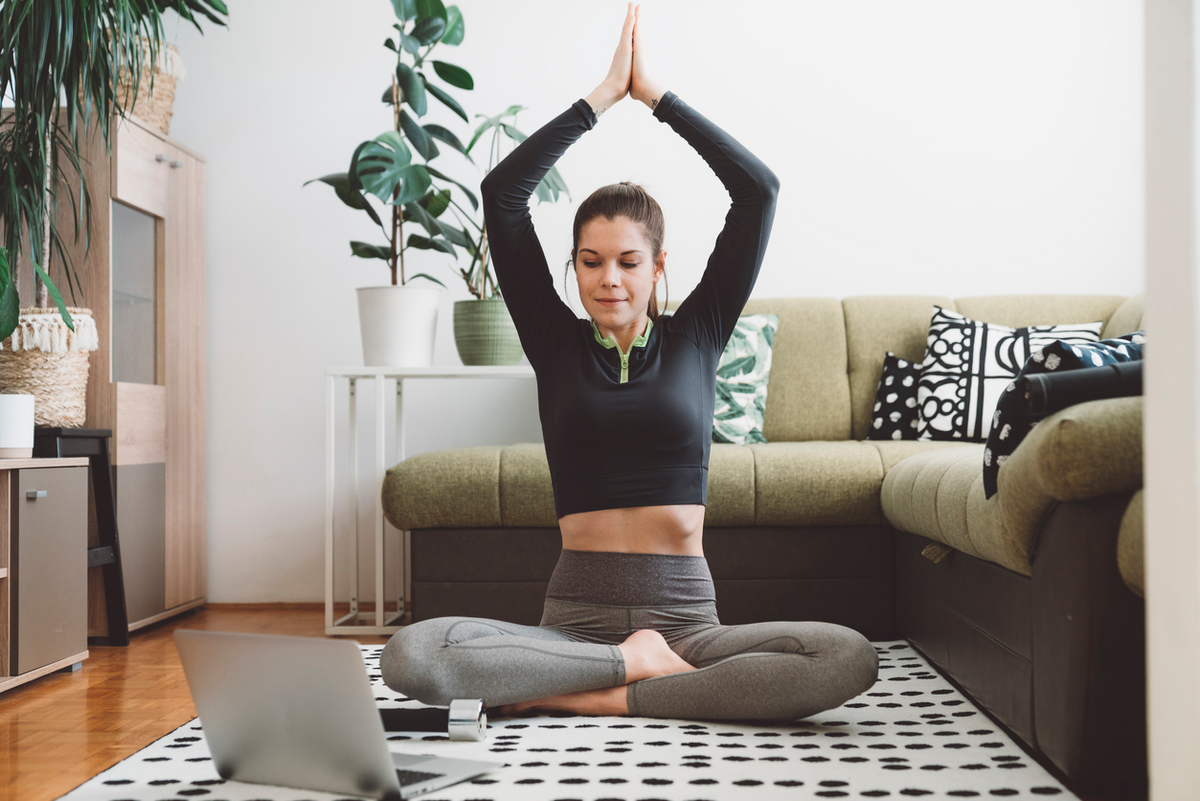 Sportoláskor is felszabadultan.