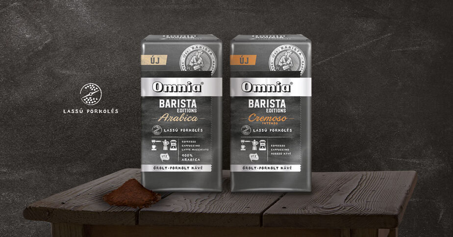OMNIA Barista Editions őrölt kávék