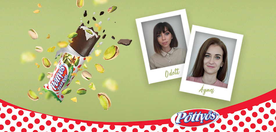 Pöttyös Pisztáciás Túró Rudi