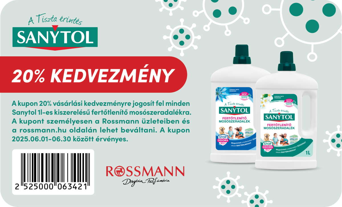Sanytol kupon 20%