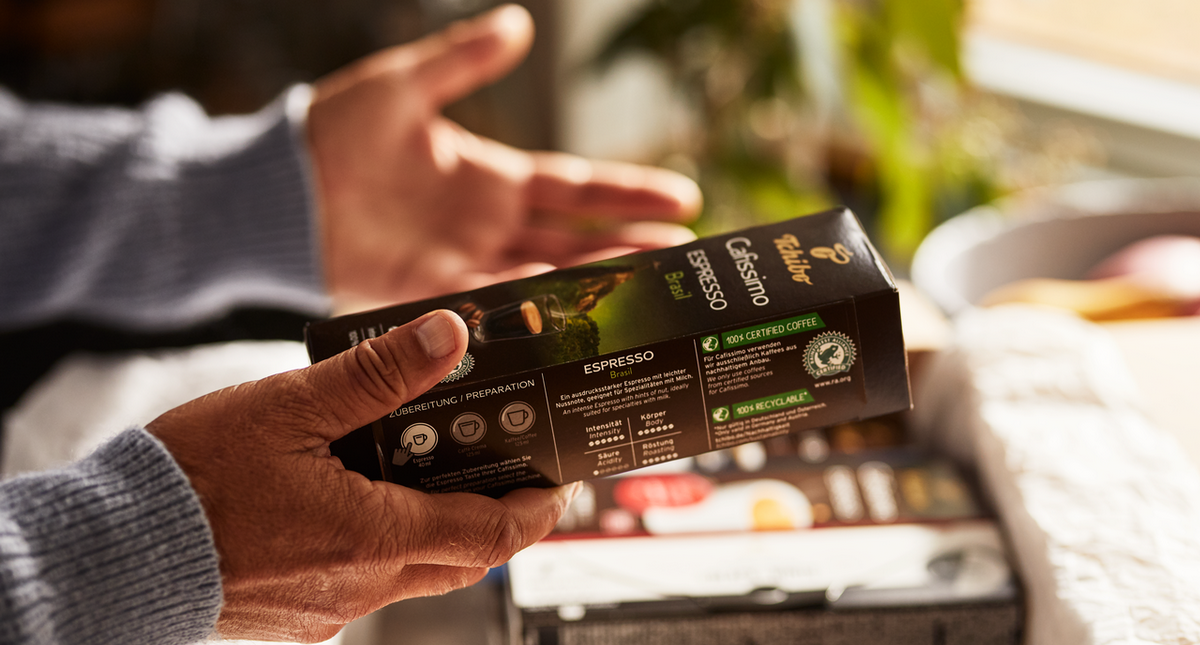  Üdvözlünk Tchibo Cafissimo kapszulás kávéfőző projektünkben!