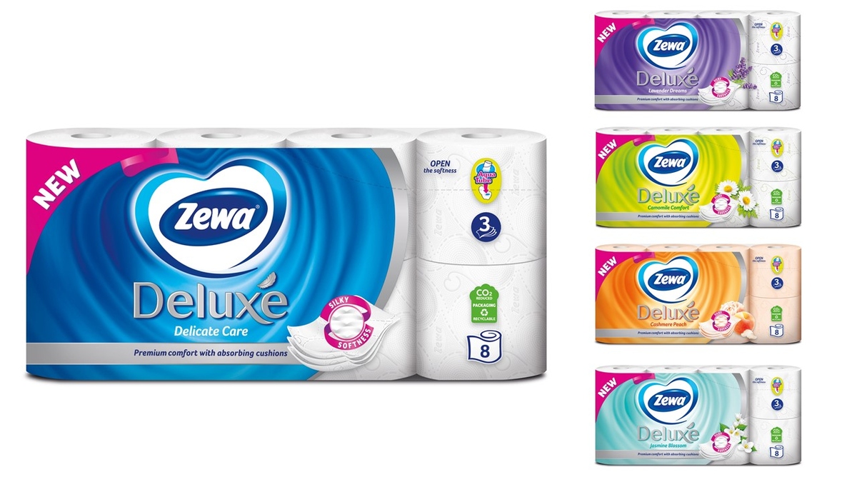 Zewa Deluxe toalettpapírok!