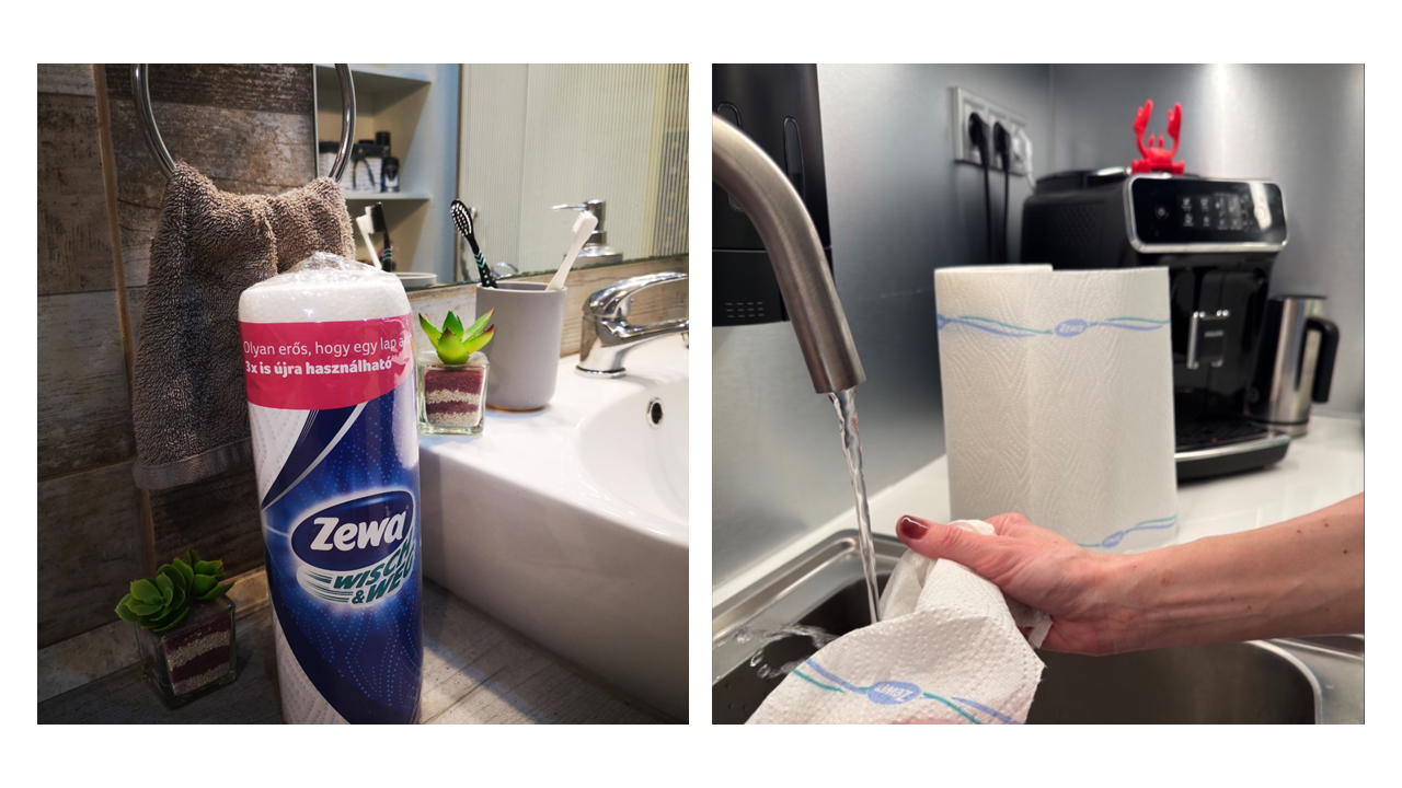 Zewa Wisch & Weg háztartási papírtörlő