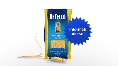 Pasta De Cecco nel nuovo progetto trnd