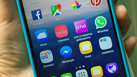 Mettiamo trnd sullo schermo del nostro smartphone! È semplicissimo...