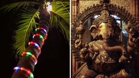 Foto destra: ISO 3200, f 2.0  (di default) e tempo di esposizione (S) a 1/5. Foto sinistra: ISO 3200, f 2.0, tempo di esposizione 1 secondo. Scala Kelvin verso la tonalità "fredda" per mantenere la profondità.