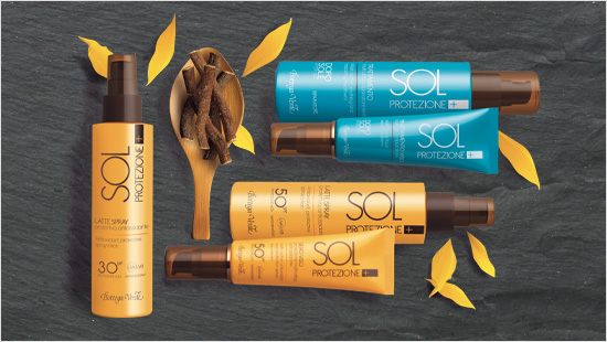 SOL Protezione + di Bottega Verde nel progetto trnd