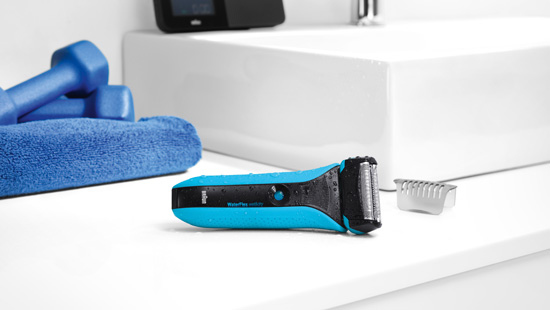 Braun WaterFlex è il nuovo rasoio elettrico Braun…